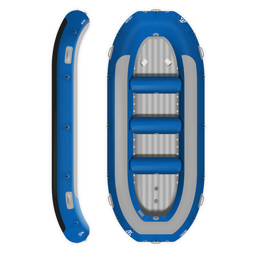 Плот 9 мест - FALCON 420 Blue - AQUADESIGN - для бурной воды