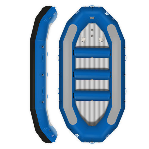 Плот 9 мест - RAPTOR 410 BLEU  - AQUADESIGN - для бурной воды