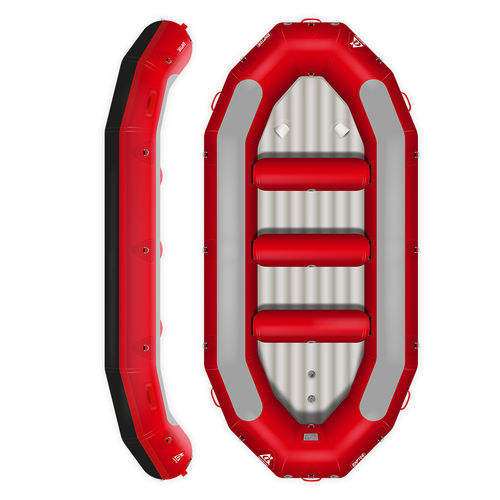 Плот 9 мест - RAPTOR 425 ROUGE  - AQUADESIGN - для бурной воды