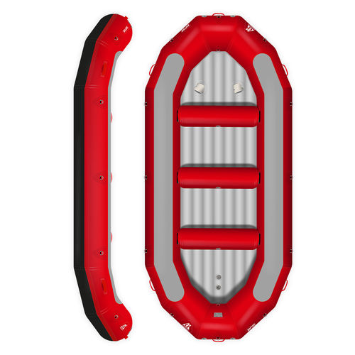 Плот 9 мест - RAPTOR 455 ROUGE  - AQUADESIGN - 11 мест / для бурной воды