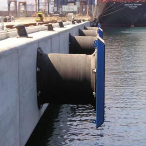 Кранец для порта - SCK series - Trelleborg Marine and Infrastructure - для пирса / большого размера / с закрытой ячейкой