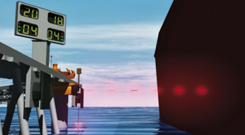 Система автоматической швартовки для судна - SmartDock® Laser - Trelleborg Marine and Infrastructure - для портового терминала