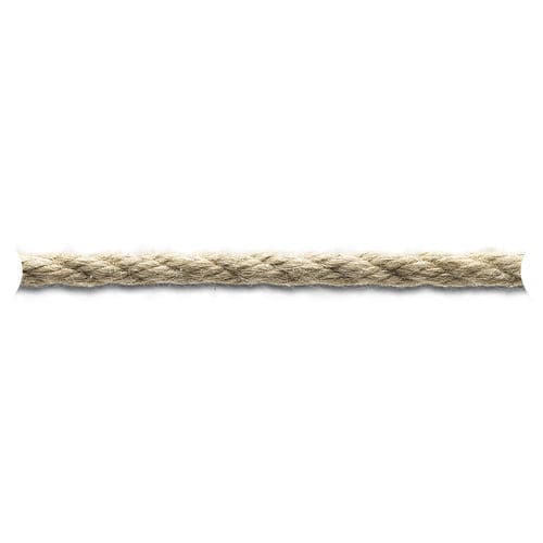 Канат для причаливания - 3 STRAND EUROTEX - English Braids - плавучий / двойная оплетка / для традиционного парусника