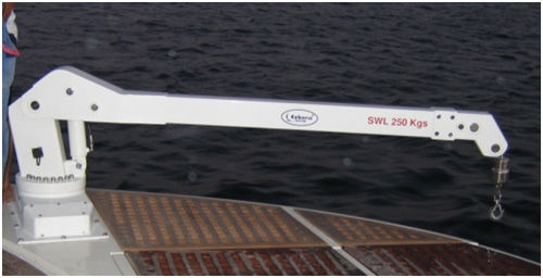 Подъемный кран для судна - Basic - Ezberci Marine - телескопический / со стрелой