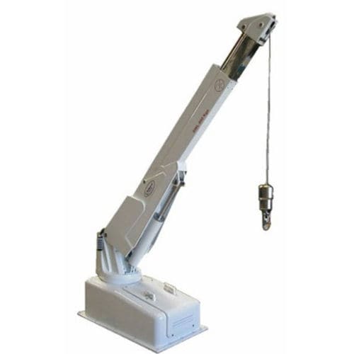 Подъемный кран для судна - Ezb-2 series - Ezberci Marine - для палубы / телескопический / с подъемной стрелой