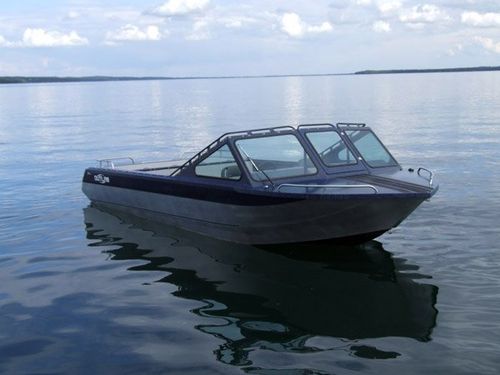 Реактивный небольшой катер - MUSKWA - OUTLAW EAGLE MANUFACTURING - с двойной консолью