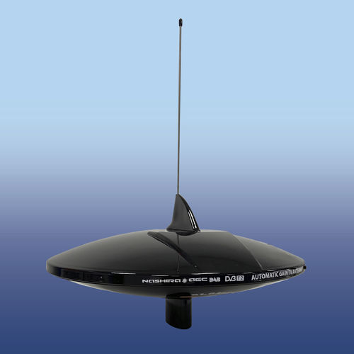 Антенна ТВ - Nashira AGC DAB 20 Black - Glomex - FM / DAB / для катера