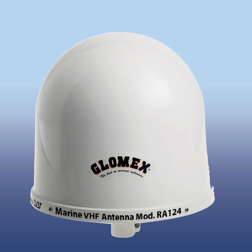 Антенна VHF - RA124 - Glomex - ТВ / для катера / обтекатель