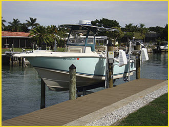Дополнительный двигатель - GATORVATOR™ - E-DRIVE - Golden Boat Lifts & Marine Systems - электрический / прогулочный / для подъемника для катера