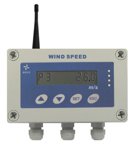 Многофункциональный прибор флагдук - WSM 300 - NAVIS elektronika - анемометр / морской / цифровой