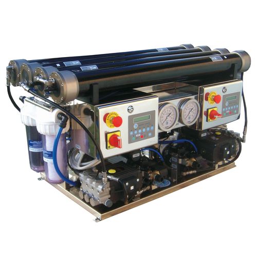 Опреснитель морской воды для катера - SC DOUBLE  - HP High Pressure S.R.L. - с обратным осмосом / AC 380 В / 110 B