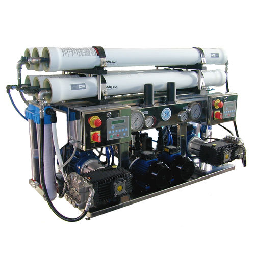 Опреснитель морской воды для катера - SCDOUBLE  - HP High Pressure S.R.L. - с обратным осмосом / AC 380 В / 110 B