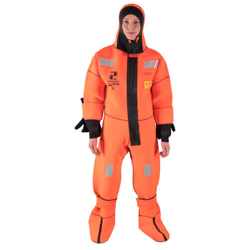 Сухой костюм для погружения - SeaEco - Hansen Protection AS - интегральный / с подшлемником / 5 mm