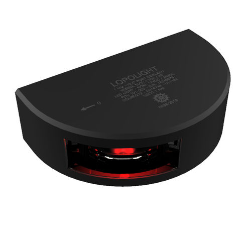 Навигационные огни для катера - 101-002-B - Lopolight - портовый / LED / красный
