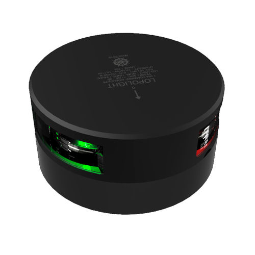 Навигационные огни для катера - 101-003-B - Lopolight - портовый / LED / красный