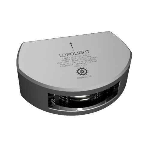 Навигационные огни для катера - 301-006 - Lopolight - LED / белый / кормовой