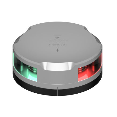 Навигационные огни для парусника - 101-101-005-FB - Lopolight - LED / белый / красный