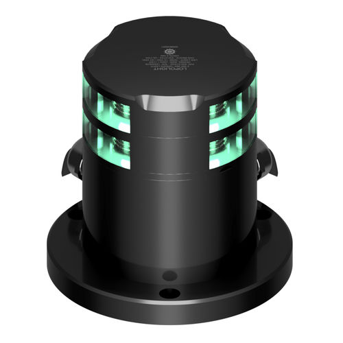 Навигационные огни для судна - 200-015G2ST-PRO - Lopolight - LED / зеленый / горизонтальный