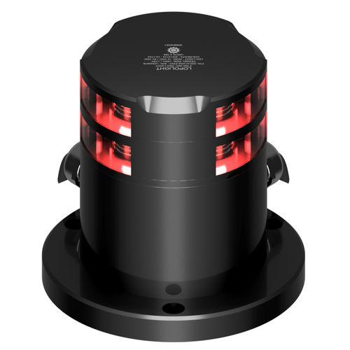 Навигационные огни для судна - 300-114G2ST-PRO - Lopolight - LED / красный / горизонтальный