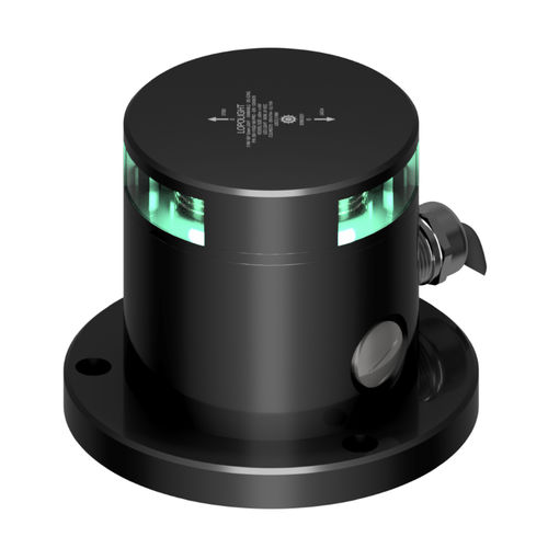Навигационные огни для судна - 300-115G2-PRO-180 - Lopolight - LED / зеленый / горизонтальный