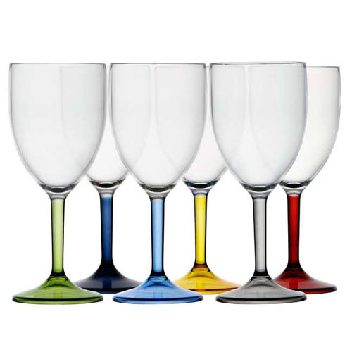 Винный стакан - COLOURED BASE PARTY - Marine Business - для воды