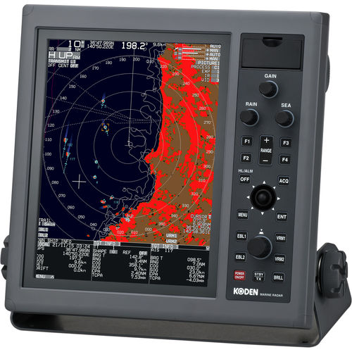 Радар для судна - MDC-5240 - Koden electronics - ARPA / цветовой / с AIS