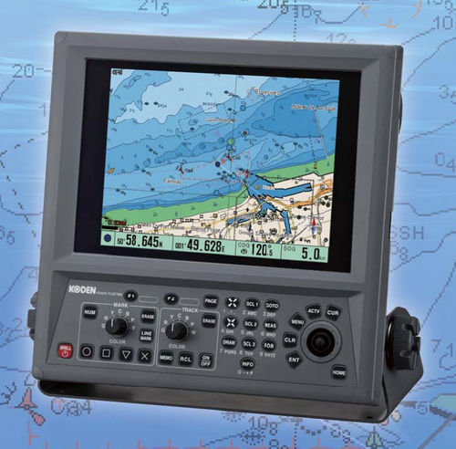 Многофункциональный прибор устройство считывания с карт - GTD-120 - Koden electronics - для судна / цветной / фиксированный