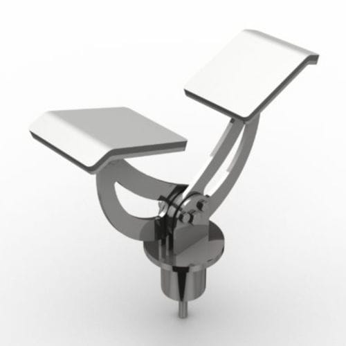 Опора для дополнительной шлюпки для платформы - 2510 - Nautinox - для палубы / для катера / для яхты