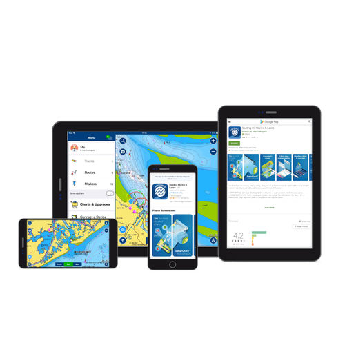 Цифровая карта - Navionics - для iPad / для мобильного прибора