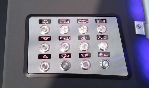 Панель управления с мотором - AS - Retronic - для катера