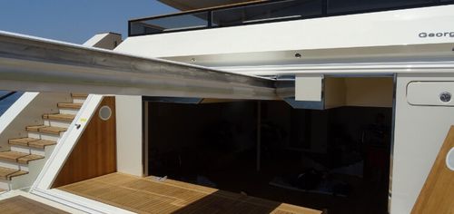 Шлюпбалка для яхты - Sanguineti Chiavari produzione articoli nautici s. - вспомогательная / с ручным управлением / механизированная