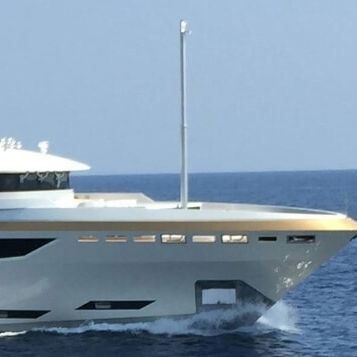 Опора для навигационного огня на телескопической мачте - Sanguineti Chiavari produzione articoli nautici s. - электрическая
