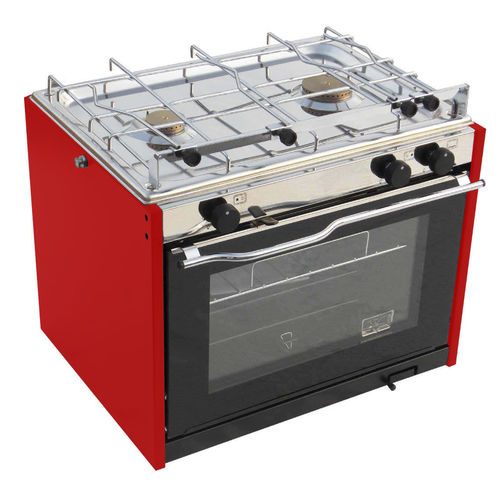 Плита с духовкой для катера - XL2 RED - Techimpex - газовая / 2 горелки