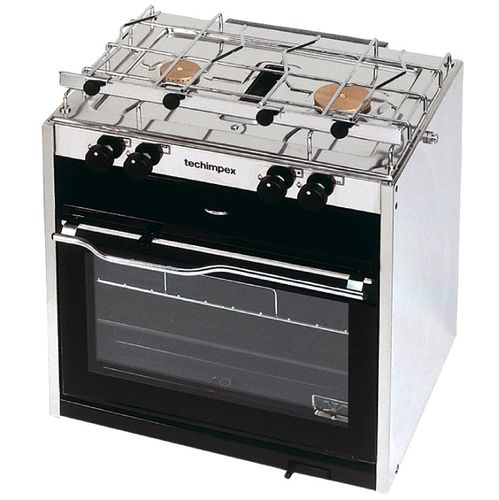 Плита с духовкой для катера - MASTERGRILL - Techimpex - газовая / 2 горелки / со встроенным грилем