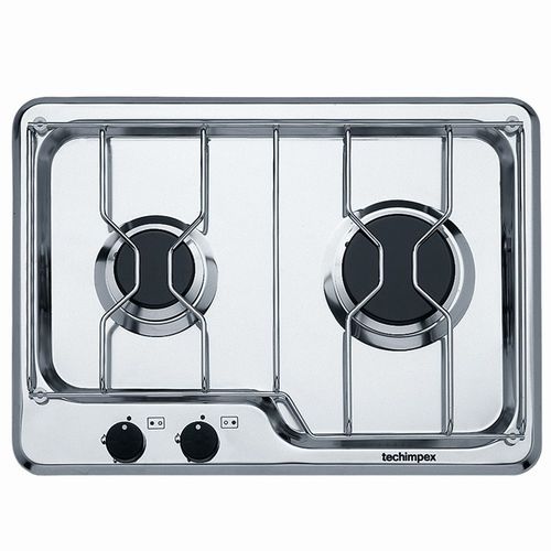 Газовая варочная панель - SEAFARER2 - Techimpex - для катера / 2 горелки / встроенная