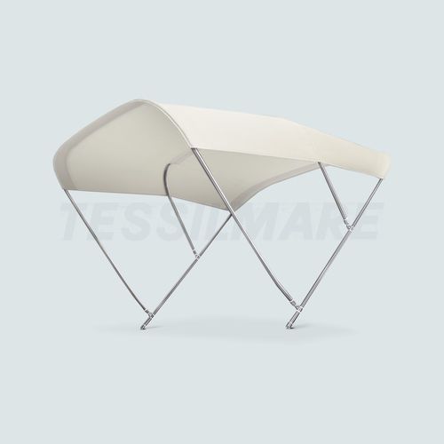 Ходовой тент для катера - BIMINI INOX - Tessilmare Srl - для кокпита / конструкция из нержавеющей стали