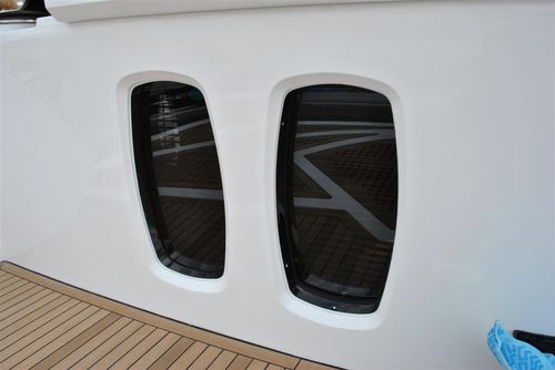 Прямоугольный иллюминатор - Trend Marine Products - для яхты / для катера / вмонтированный
