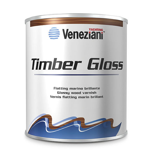 Лак для катера - TIMBER GLOSS - Veneziani Yachting - для дерева / однокомпонентный / глянцевый
