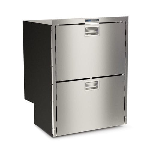 Холодильник с морозильной камерой для яхты - DW180 OCX2 RFX - Vitrifrigo - встраиваемый / с выдвижным ящиком / с фронтальной загрузкой