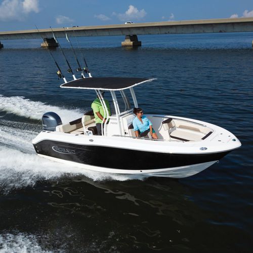 Открытый катер c подвесным мотором - R202EX  - Robalo - с центральной консолью / для спортивной рыбалки / макс. 8 человек