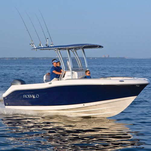 Открытый катер c подвесным мотором - R200 - Robalo - с центральной консолью / спортивный / для спортивной рыбалки