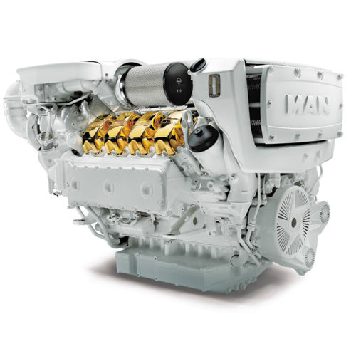 Двигатель in-bord - V8 series - MAN Truck & Bus SE - Engines & Components - дизельный / прогулочный / турбо