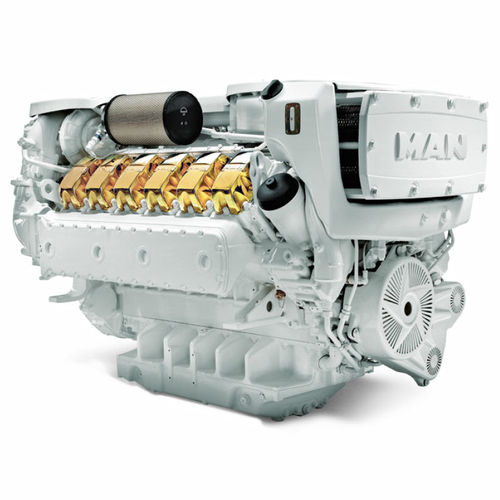 Двигатель in-bord - V12-1400 - MAN Truck & Bus SE - Engines & Components - дизельный / прогулочный / турбо