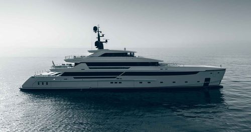 Круизная мега-яхта - Rose d'Or - Cantieri Navali San Lorenzo - традиционная / с приподнятой рулевой рубкой / из стали