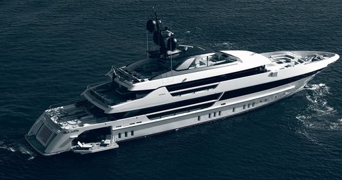 Круизная мега-яхта - Enigma - Cantieri Navali San Lorenzo - с приподнятой рулевой рубкой / из стали