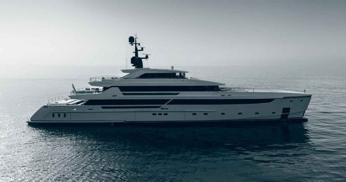 Круизная мега-яхта - Lemon Tree - Cantieri Navali San Lorenzo - с приподнятой рулевой рубкой / из стали / с бассейном