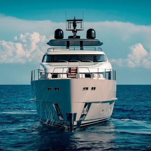 Круизная моторная яхта - SD90 - Cantieri Navali San Lorenzo - с флайбриджем / 4 каюты / 8 спальных мест