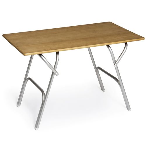 Складной стол кокпита - M600T - Forma Marine Furniture, LLC. - регулируемый / из тикового дерева / из алюминия