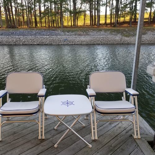 Складной стол кокпита - M350 - Forma Marine Furniture, LLC. - из меламина / из алюминия / белый
