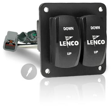 Выключатель для катера - 10222-201D - Lenco Marine - для системы балансировки / откидной